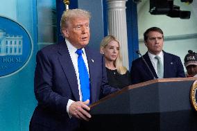 Trump Press Briefing - Washington