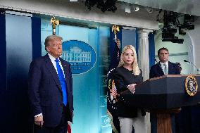 Trump Press Briefing - Washington