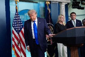 Trump Press Briefing - Washington