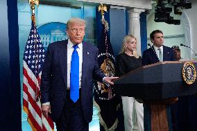 Trump Press Briefing - Washington
