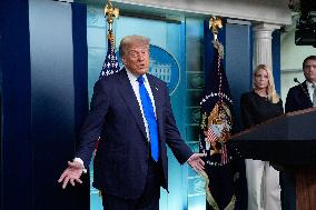 Trump Press Briefing - Washington