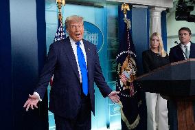Trump Press Briefing - Washington