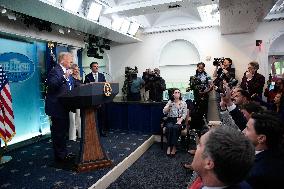 Trump Press Briefing - Washington
