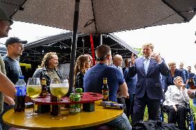 King Visits Training Day of 100-Year-Old TT - Netherlands