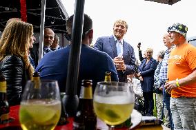 King Visits Training Day of 100-Year-Old TT - Netherlands