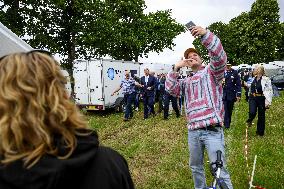 King Visits Training Day of 100-Year-Old TT - Netherlands