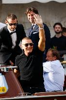 Celebs On Their Way To Bezos-Sanchez Wedding - Venice