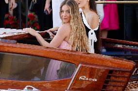Celebs On Their Way To Bezos-Sanchez Wedding - Venice