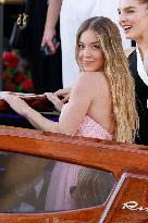 Celebs On Their Way To Bezos-Sanchez Wedding - Venice