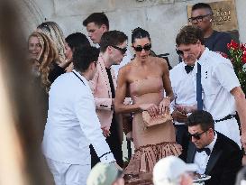 Celebs On Their Way To Bezos-Sanchez Wedding - Venice