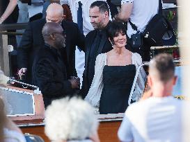 Celebs On Their Way To Bezos-Sanchez Wedding - Venice