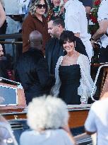 Celebs On Their Way To Bezos-Sanchez Wedding - Venice