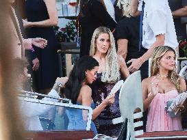 Celebs On Their Way To Bezos-Sanchez Wedding - Venice
