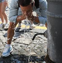 Heatwave Hits Rome - Italy