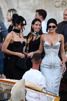 Kylie And Kendall Jenner Leaving Hotel On Bezos-Sanchez Wedding Day - Venice