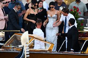 Kylie And Kendall Jenner Leaving Hotel On Bezos-Sanchez Wedding Day - Venice
