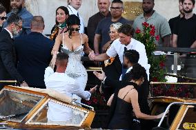 Kylie And Kendall Jenner Leaving Hotel On Bezos-Sanchez Wedding Day - Venice