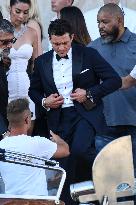 Orlando Bloom Leaving Hotel On Bezos-Sanchez Wedding Day - Venice