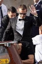 Celebs On Their Way To Bezos-Sanchez Wedding - Venice