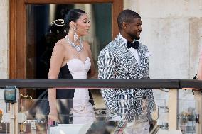 Celebs On Their Way To Bezos-Sanchez Wedding - Venice