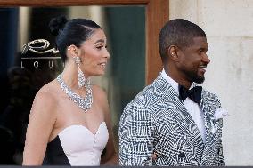 Celebs On Their Way To Bezos-Sanchez Wedding - Venice
