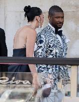 Celebs On Their Way To Bezos-Sanchez Wedding - Venice