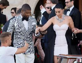 Celebs On Their Way To Bezos-Sanchez Wedding - Venice