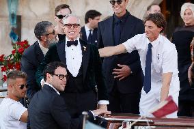 Celebs On Their Way To Bezos-Sanchez Wedding - Venice