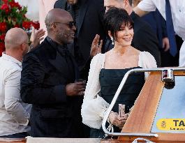 Celebs On Their Way To Bezos-Sanchez Wedding - Venice