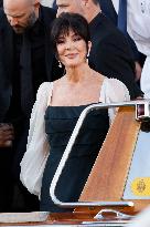 Celebs On Their Way To Bezos-Sanchez Wedding - Venice