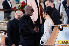 Celebs On Their Way To Bezos-Sanchez Wedding - Venice