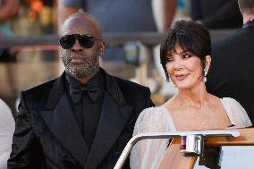 Celebs On Their Way To Bezos-Sanchez Wedding - Venice