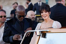 Celebs On Their Way To Bezos-Sanchez Wedding - Venice