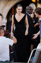 Celebs On Their Way To Bezos-Sanchez Wedding - Venice