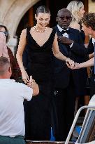 Celebs On Their Way To Bezos-Sanchez Wedding - Venice