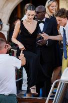 Celebs On Their Way To Bezos-Sanchez Wedding - Venice