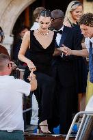 Celebs On Their Way To Bezos-Sanchez Wedding - Venice