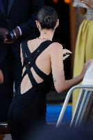 Celebs On Their Way To Bezos-Sanchez Wedding - Venice