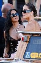 Celebs On Their Way To Bezos-Sanchez Wedding - Venice