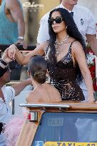 Celebs On Their Way To Bezos-Sanchez Wedding - Venice