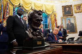 Trump Meets Congo And Rwanda Officials Following Peace Agreement - Washington
