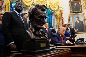 Trump Meets Congo And Rwanda Officials Following Peace Agreement - Washington