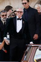 Tommy Hilfiger and Tom Brady at the Wedding of Jeff Bezos  - Venice