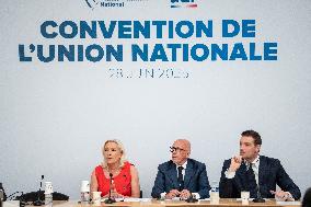 National Unity Convention RN / UDR - Paris AJ