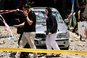 Aftermath Of The Israeli Airstrikes In Nabatieh - Lebanon
