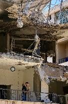 Aftermath Of The Israeli Airstrikes In Nabatieh - Lebanon