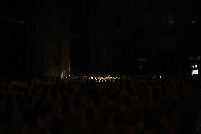 Pope Leo XIV leads a mass at St. Peter's Basilica in the Vatican - Rome