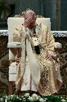 Pope Leo XIV leads a mass at St. Peter's Basilica in the Vatican - Rome