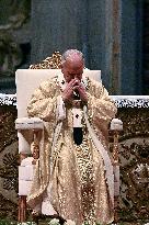 Pope Leo XIV leads a mass at St. Peter's Basilica in the Vatican - Rome