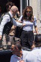 Ivanka Trump and Rania of Jordan at Bezos Wedding Day after - Venice